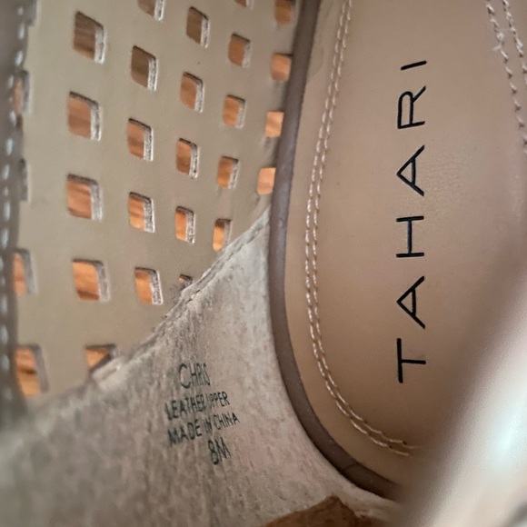 Cage open toe leather bootie - Picture 3 of 4